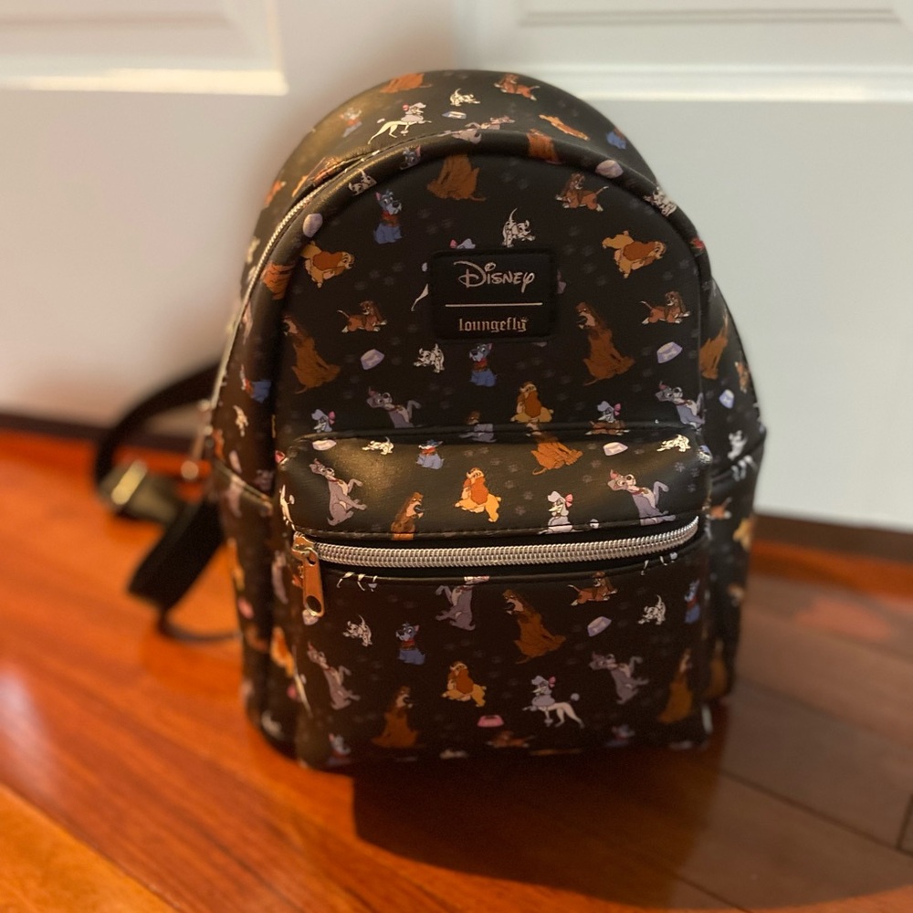 Disney Dog Loungefly Leather Backpack